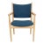 Blue PP-513 Armchair in Oak & Blue Hallingdal Fabric by Hans J. Wegner for PP Møbler, 2000s For Sale - Image 8 of 8