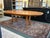 Transitional Custom Design Solid Walnut Extension Dining Table For Sale - Image 3 of 13