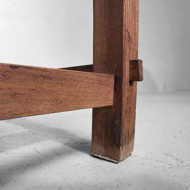 Antique Japanese Low Wooden Table, 1897 For Sale - Image 4 of 10