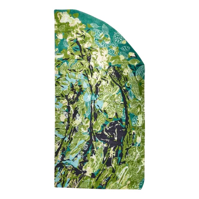 Hand Knotted Wool Rug by Murano Shutters For Sale