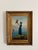19th C French Painting in Ornate Heavy Gilt Gold Frame For Sale - Image 11 of 13