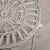 Folding Garden Seating Set with Openwork Ornamentation White Metal, Set of 3 For Sale - Image 5 of 15