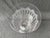 Glass Large Vintage Clear Ethed Crystal Vase For Sale - Image 7 of 18