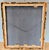 Antique Rococo Revival Gilt Mirror W/ Heavy Mercury Foxing, 28.75x32.5, Traxel & Maas Cincinnati Provenance For Sale - Image 11 of 14