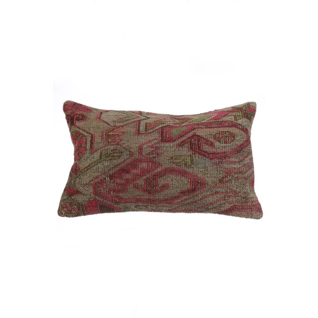 Decorative Handmade Kilim Pillow Cover For Sale - Image 4 of 4