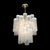 Mid-Century Modernist Murano Glass Tronchi Chandelier W/ Brass Fittings For Sale - Image 15 of 18
