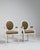 Pair of Louis XVI Upholstered Armchairs, Neoclassical Style, France, 20th Century For Sale - Image 17 of 18
