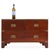 Bronze-Mounted Mahogany Campaign Chest, C. 1910 For Sale - Image 4 of 5