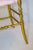 1960s Vintage Gilt Wood Chiavari Side Chair For Sale - Image 9 of 13
