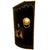 A rare find, this piece from Sarreid Ltd was inspired by an antique 19th-century English tole coal scuttle featuring...