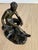 Metal Classical Grand Tour Style Cast Bronze Seated Hermes (Mercury at Rest) Sculpture For Sale - Image 7 of 10