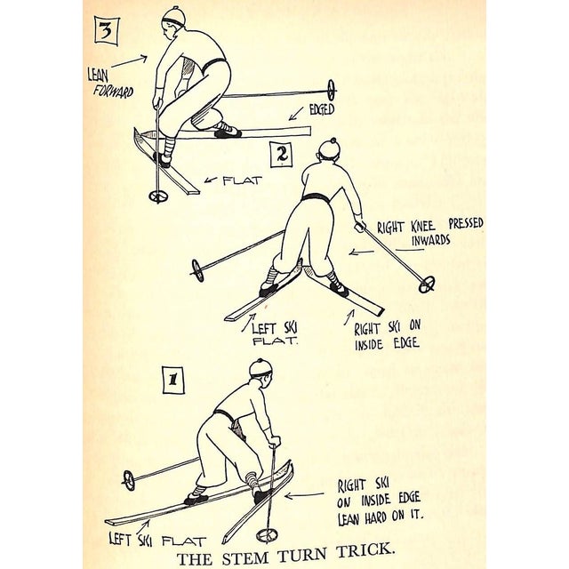 "The Game of Ski-Ing: A Book for Beginners" D'egville, Alan H. For Sale In New York - Image 6 of 7