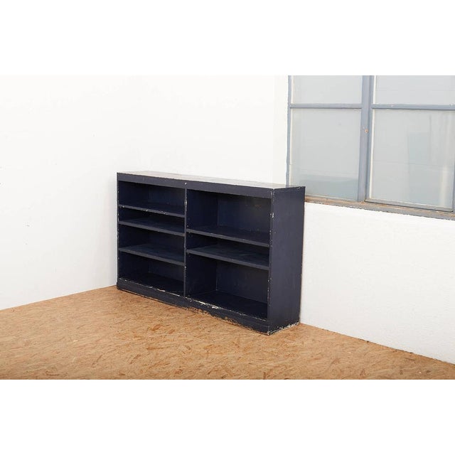 Fir Shelf in Dark Blue, Switzerland, 1950s For Sale - Image 12 of 14
