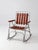 Mid-Century Folding Rocking Chair For Sale - Image 10 of 12