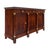 Empire style French antique buffet made of solid wood construction, primarily Cuban flamed mahogany. This piece has been...