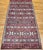An early 20th century Turkmen Yomut tribal kilim from Central Asia, distinguished by its refined geometric stripe...