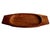 Offered is a vintage teak wood canoe shaped valet tray or trinket dish. Perfect for keys, change, jewelry, or even dry...