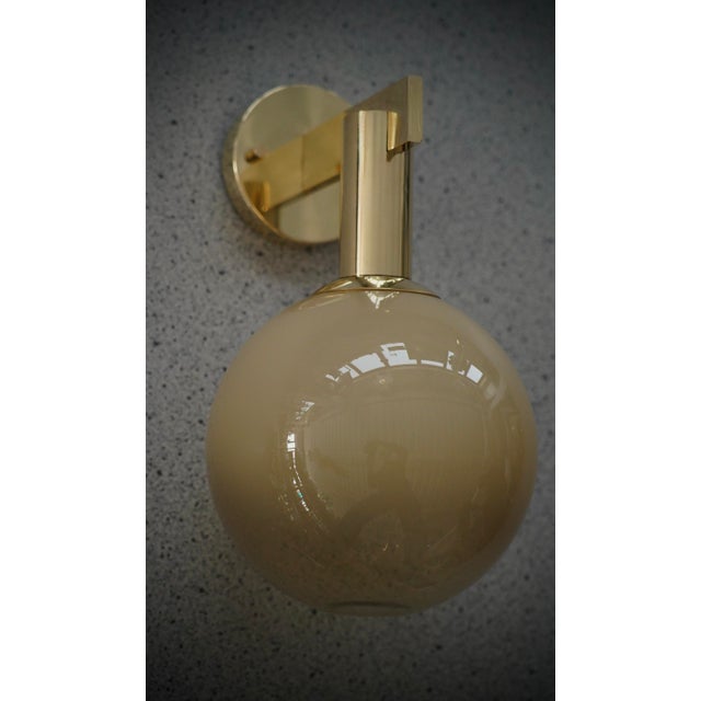 Murano Art Glass and Brass Wall Light, 2000 For Sale - Image 12 of 12