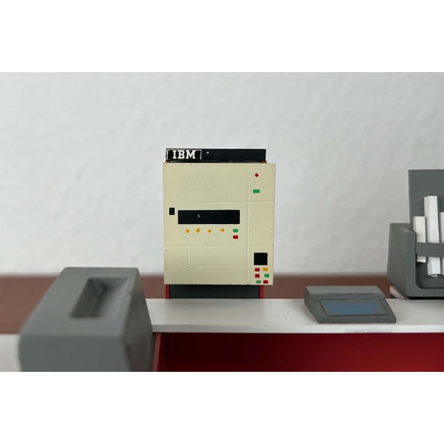 Plastic Mid-Century Modern Space Age IBM System/3 Scale Miniature Model 10, 1960s For Sale - Image 7 of 18