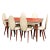 Mid-Century Modern Dining Table & Six Chairs by Umberto Mascagni, Italian, 1950 For Sale - Image 13 of 13