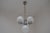 Art Deco Chrome Chandelier, 1930s For Sale - Image 4 of 11