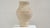 La Sirene Beige Sandstone Vase by Lou Thomas Dimensions: ⌀ 38 x H 26 cm Materials: Beige sandstone "Drawing on her...