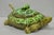 Vintage Tilso Japan Mid Century Modern Green Ceramic Figural Turtle Covered Soup Tureen with Ladle/Spoon. Circa Mid 20th...