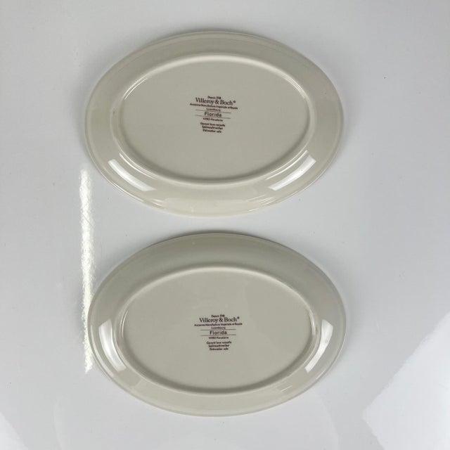 Florida Model Serving Dish from Villeroy & Boch, 1980s, Set of 2 For Sale - Image 3 of 6