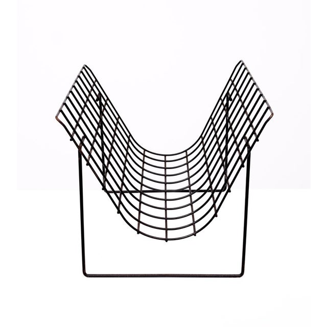 Mid-Century Modern Brabantia Magazine Rack, 1975 For Sale - Image 3 of 8