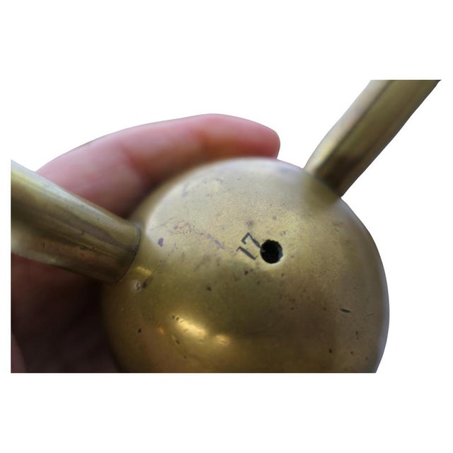 Brass Aesthetic Movement Christopher Dresser Fire Dogs A Pair of Brass Aesthetic Movement Fire Dogs Designed by Dr...