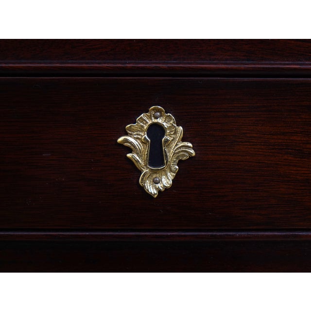 Stickley 4 Drawer Marble Top Server Console For Sale - Image 14 of 18