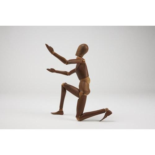 Antique Articulated Painter's Mannequin For Sale - Image 4 of 6