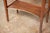Pair of French Nightstands or Bedside Tables of Mahogany With Inset Marble Tops For Sale - Image 12 of 12