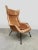 Brown Vintage Czech Wingback Lounge Chair by Miroslav Navratil, 1960s For Sale - Image 8 of 8
