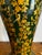 Gold Antique Large Table Lamp Gold Laquored With Handpainted Birds and Leaves For Sale - Image 8 of 12