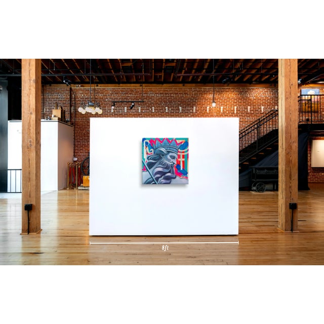 2010s Gina Palmerin, Neoclassical Mythological Portrait of Pluto, "Revelation" For Sale - Image 5 of 5