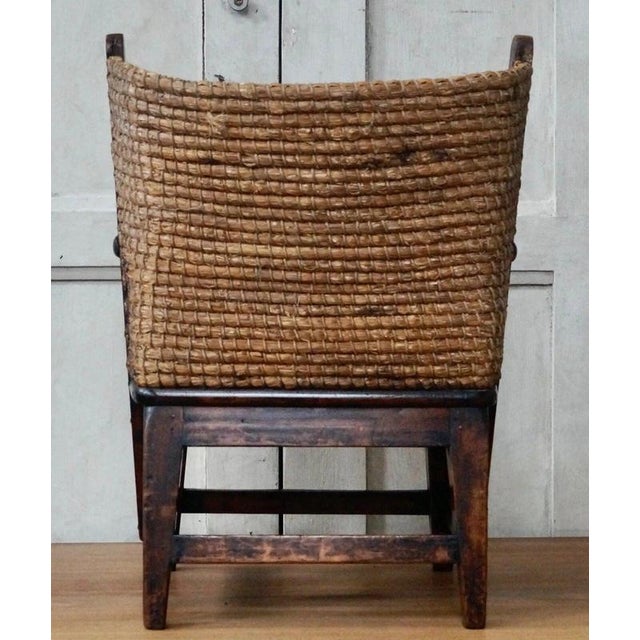 Antique Victorian Scottish Orkney Childs Chair For Sale - Image 4 of 11