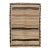 Vintage Persian Gabbeh Rug, Brown and Beige Striped Tribal Design - Rug & Kilim For Sale
