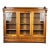 Antique Eastlake Victorian Walnut Triple Bookcase C. 1880 For Sale