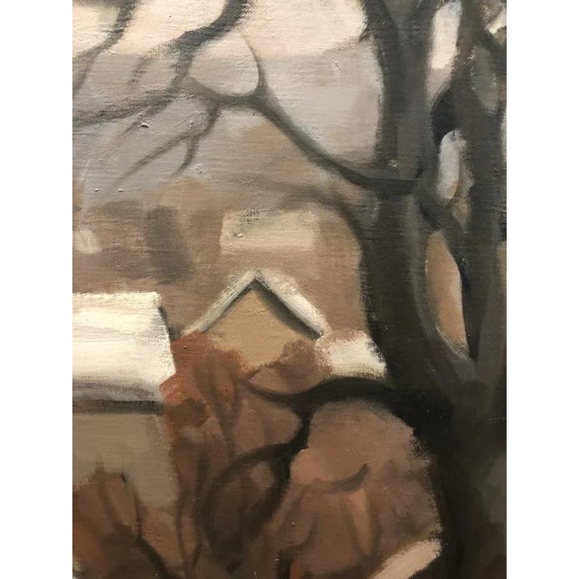 Laroche, Village en hiver, Oil on Canvas, Framed For Sale - Image 4 of 10