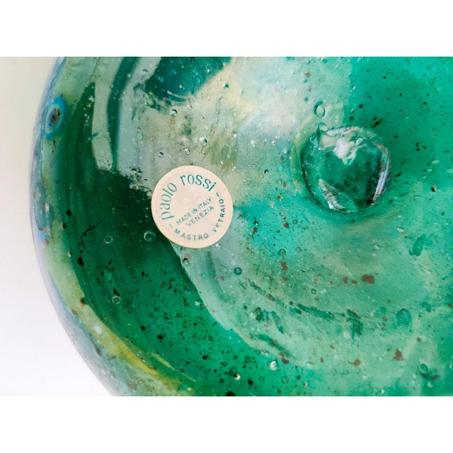 Murano Glass Vase by Paolo Rossi, 1970s For Sale - Image 10 of 11