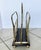 English Victorian Brass Wood Newspaper Magazine Rack For Sale - Image 11 of 18