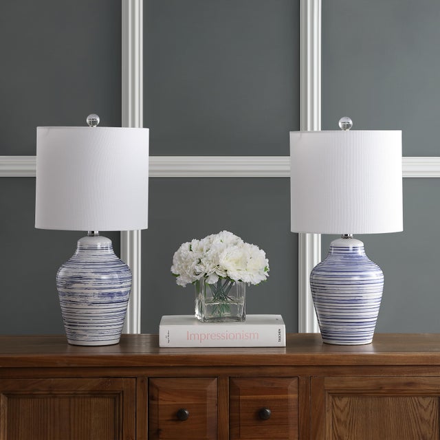 2020s Martin Table Lamp in White - a Pair For Sale - Image 5 of 8