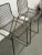 Crate & Barrel Tig Wire Counter Stools, Pair For Sale - Image 9 of 12