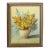 1930s Wildflowers Still Life Oil Painting by F. Lazzaro For Sale