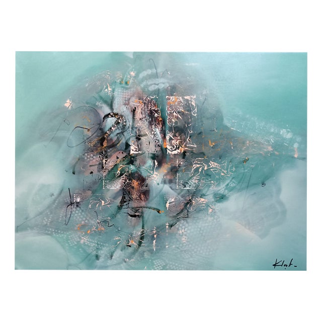 Ovidiu Kloska, Intimate Calligraphies of Forgetting 2, Acrylic For Sale