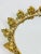 Victorian Large Oval Rose Gilt Filigree Mirror Bar Tray For Sale - Image 3 of 4