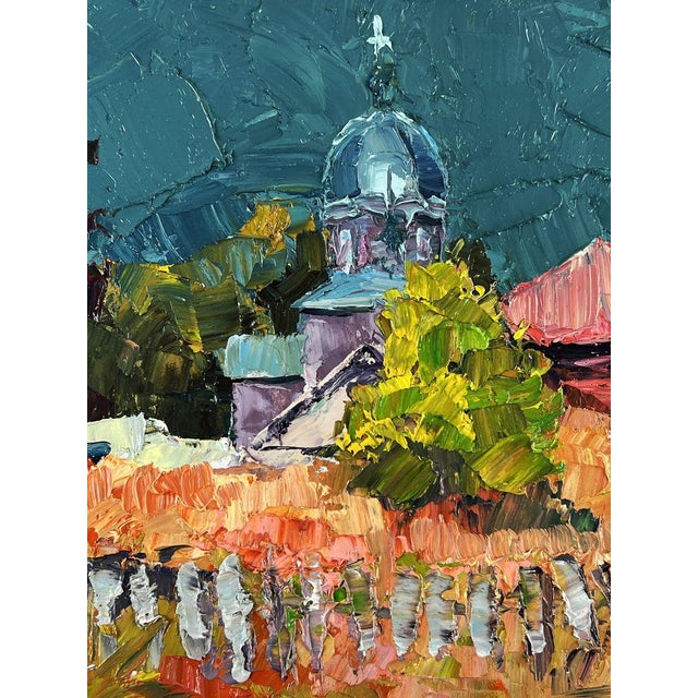 Oil Painting Churchyard Serdyuk Boris Petrovich For Sale - Image 4 of 11