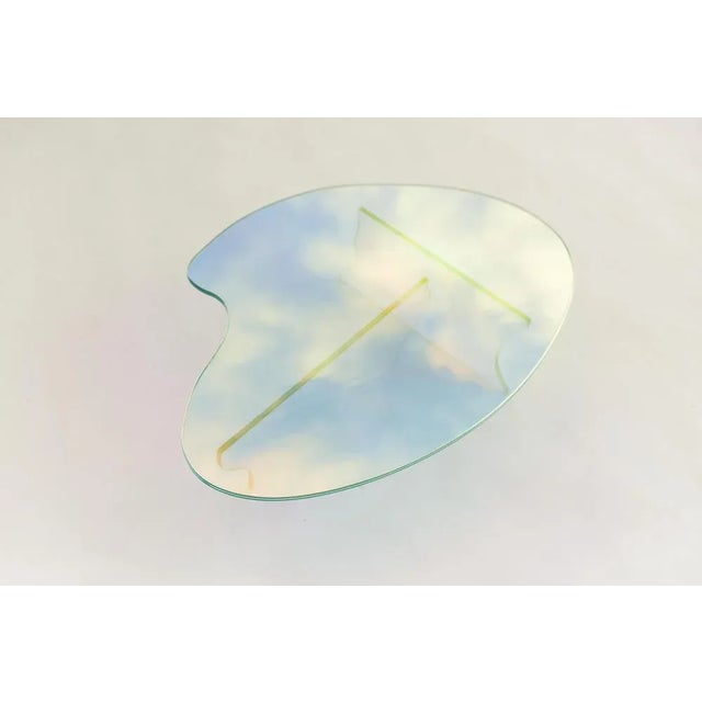 Glass Glass Tables by Brajak Vitberg, Set of 3 For Sale - Image 7 of 10