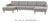Large 140” Modern Grey Sectional Sofa For Sale